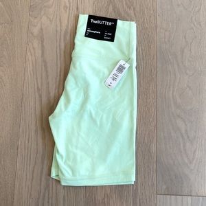 TNA Butter High Rise 7” Short - Fresh Mint Green